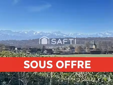 votre rêve prend racine : terrain de 2000 m² avec vue panoramique sur les pyrénées !