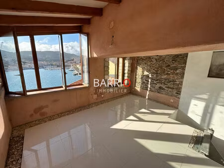 vente appartement 4 pièces 86m2 port-vendres 66660 - 225000 € - surface privée