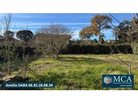 vente terrain 800 m² labenne (40530)
