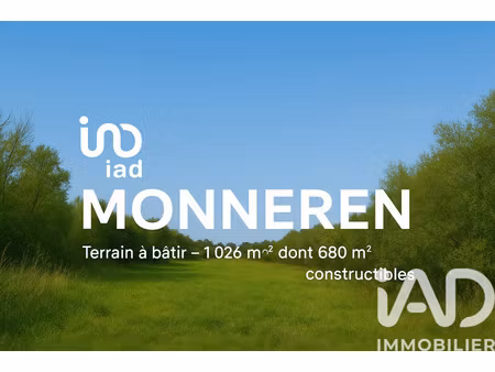 en vente terrain constructible 10 26 ares – 69 000 € |monneren