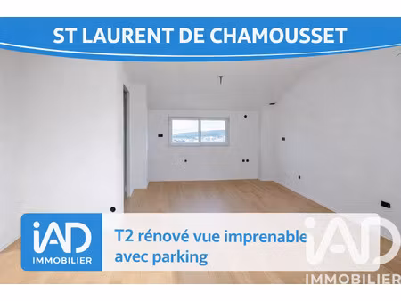 vente appartement 2 pièces à saint-laurent-de-chamousset (69930) : à vendre 2 pièces / 39m