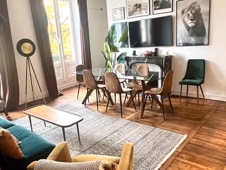 prestigieux t5 meublé de 100m2  rennes centre