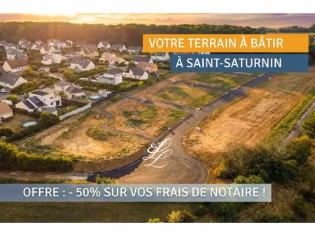vente terrain à saint-saturnin (72650) : à vendre / 368m² saint-saturnin