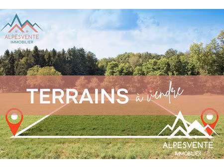 vente terrain 25954 m² la baume (74430)