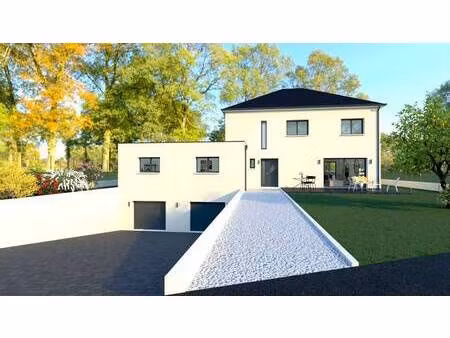 terrain avec maison neuve à vendre