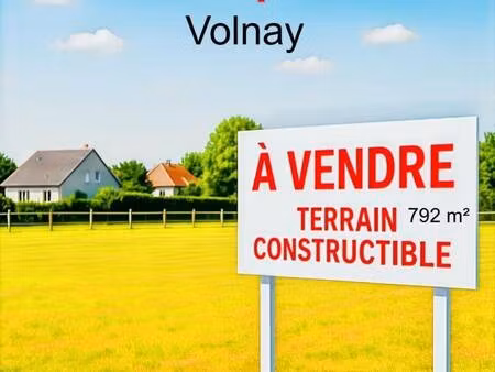 terrain constructible à vendre