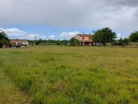 vente terrain 1503 m² à champagnac (17500)  20 000 €