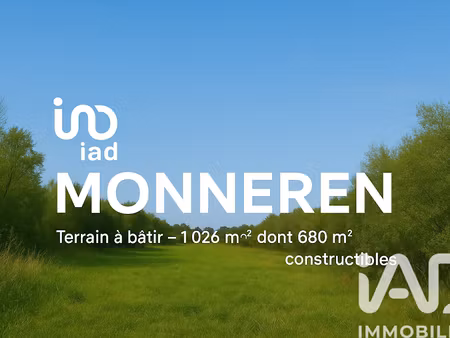 vente terrain 1026 m² à monneren (57920)  79 000 €