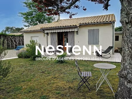 charmante maison meublée de 50m² à louer à fargues sur ourbise