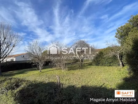 vente terrain 1382 m² à châteaubernard (16100)  97 650 €