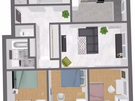 location appartement 4 pièces 77 m² à colombes (92700)