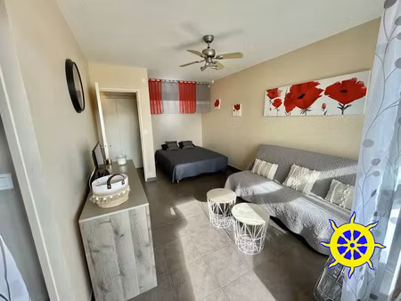 location meublée appartement 1 pièce 25 m² à port-la-nouvelle (11210)  450 €