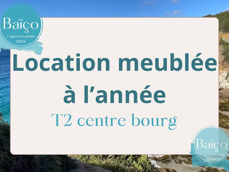 location meublée duplex 2 pièces 43.05 m² à groix (56590)  815 €