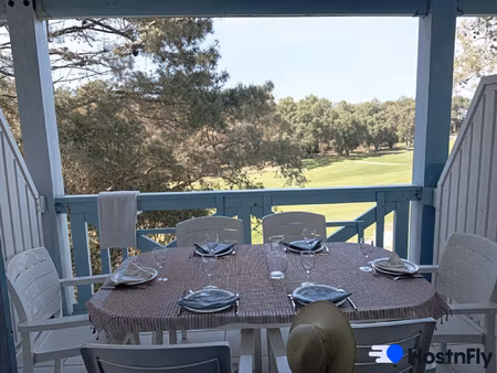 joli duplex 37.29 m2 terrasse vue golf/ proche plage