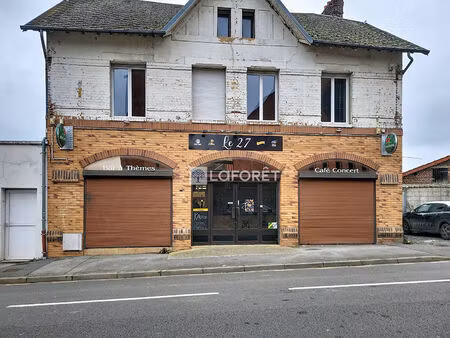 bar + appartement tergnier 5 pièce(s) 284.89 m2