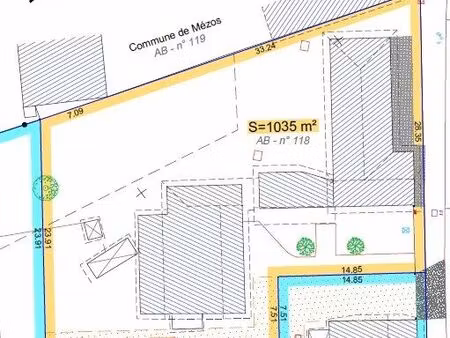 vente maison de ville 6 pièces 230 m2 à mézos