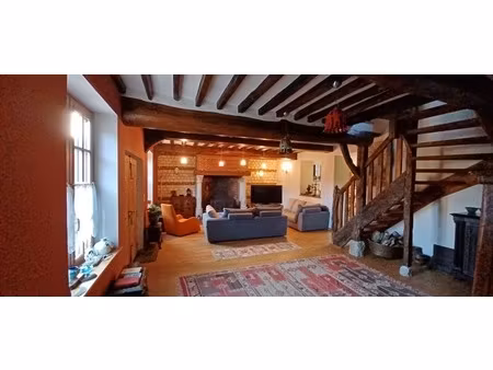 en vallée de la durdent maison normande à vendre à grainville la teinturiere (76)