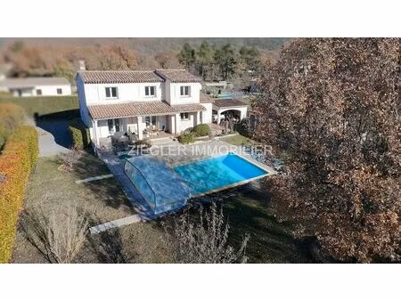exclusivite - saint cezaire - villa avec piscine sur 5389 m² de terrain plat