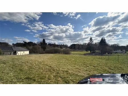 beau terrain plat constructible