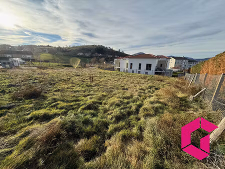 terrain constructible proche centre-ville yssingeaux !