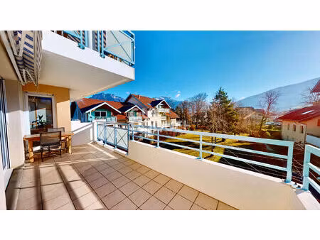 appartement saint jorioz 4 pièce(s) 86 m2 - terrasse - garage - cave