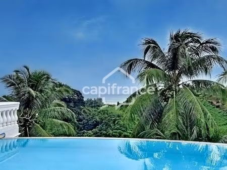 maison avec appartement vue mer capesterre belle eau (971)