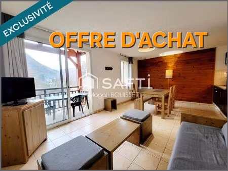 appartement t3 de 49m²  deux chambres  une salle d'eau et une salle de bain  un balcon  as