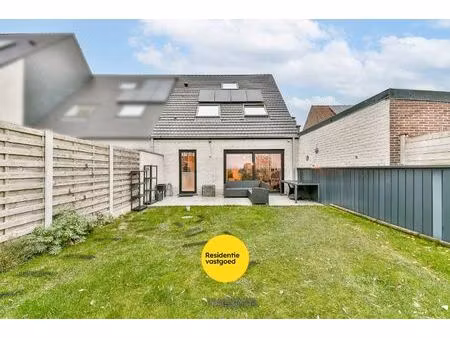 recente gezinswoning