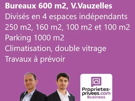 varennes-vauzelles - bureaux 600 m2 avec parking