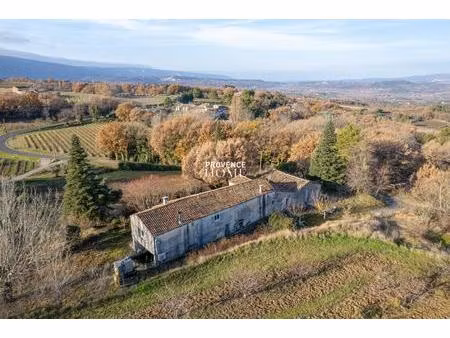 a vendre propriete du xixè a renover sur 2 4 ha avec vignes a bonnieux luberon provence