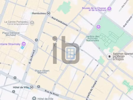 location bureau paris 75004