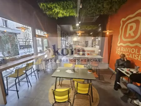 exclusivité - restaurant à céder secteur mairie de clichy - 92110 clichy