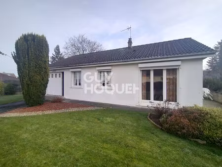 maison à vendre à peronne - plain-pied avec garage