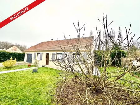 maison de plain pied sur 1000m2 de terrain clos