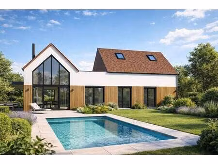 terrain avec maison neuve à vendre