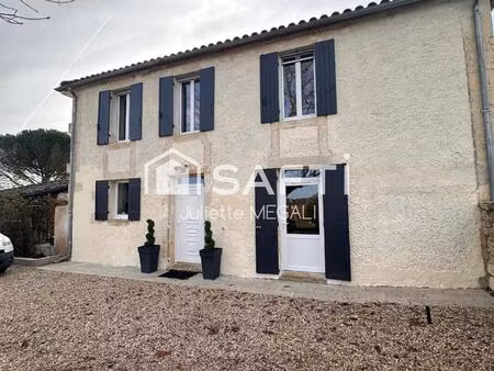 vente maison 8 pièces 251 m² doulezon (33350)