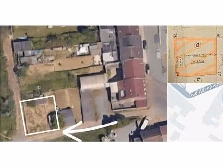 terrain à vendre à rue de jéricho flénu (vbd65456)