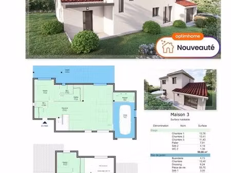 vente terrain 585 m² pont-du-château (63430)