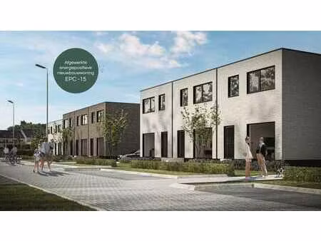 afgewerkte energiepositieve (epc -15) nieuwbouwwoning