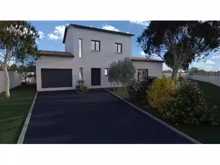 terrain avec maison neuf à vendre