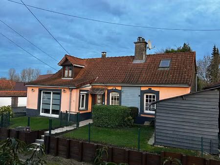 vente maison 5 pièces  83.00m²  hucqueliers