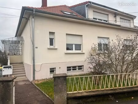 fameck 54 rue du général henry maison f6 avec 4 ch loyer 1500 + 60 charges