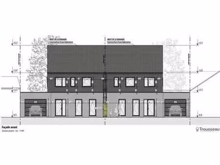 opportunite unique - entrepot avec permis pour 2 maisons