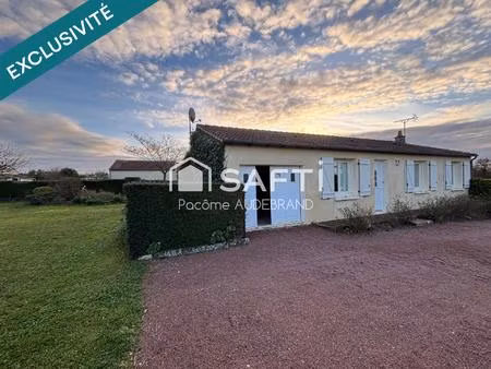 pavillon de plain-pied  81 5 m2  trois chambres