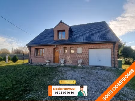 maison individuelle 6 pièces mont bernanchon (62350)