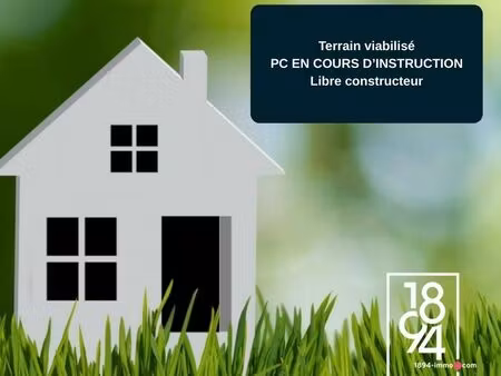 terrain 420 m² plan de cuques
