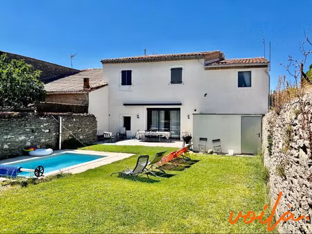 réf : relaxation - 5' carcassonne - 3 logements - piscine - garage - jardin