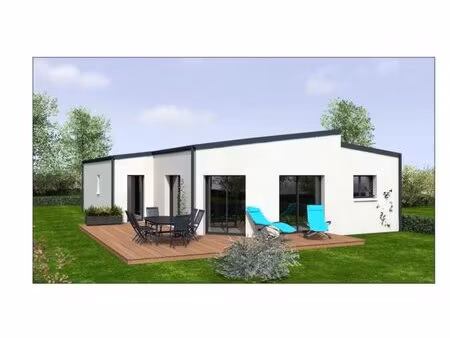 maison 90m2 avec garage et jardin