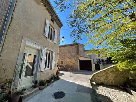 réf : arcade 4- carcassonne 20 min sudest maison en pierres à renover 145m2 hab- 3 ch - co
