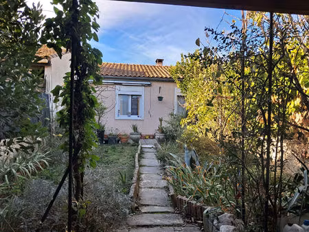 ref - jardinvivant - 15 min carcassonne - maison 90m² hab + annexe 20m2 - 4 chambres - jar